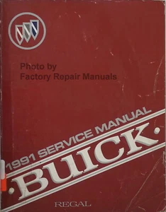 1991 Buick Regal Factory Service Manual Original Shop Repair - Picture 1 of 5