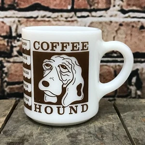 Rare Fire King Coffee Hound Advertising Coffee Mug McElfresh and Son, Inc. - Picture 1 of 7