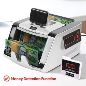 Note Counter Machine Money Currency Banknote Counting Detector Cash Bill Pound - Picture 1 of 9