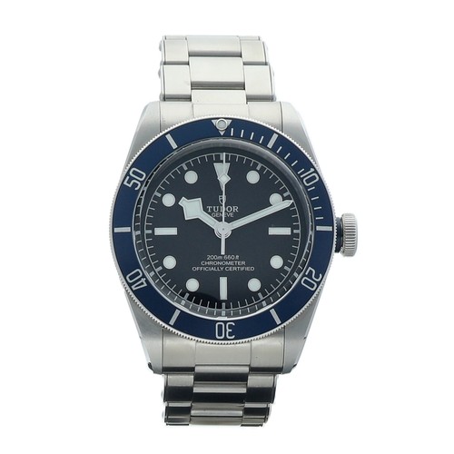 Orologio Uomo Automatico Tudor Heritage Black Bay 79230 41mm Acciaio Lunetta Nero Blu