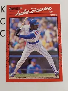 1990 Donruss Baseball Chicago Cubs #223 Andre Dawson - Picture 1 of 2