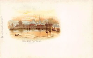 Isle of Man - Douglas harbour - Publ. Raphael Tuck & Sons 186 - Picture 1 of 2