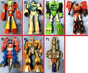 Variety Transformers Action Robot Figures Playskool Heroes Bots USED - Picture 1 of 23