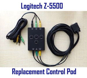 Panel de control de repuesto para altavoces Logitech Z-5500 Post636 subwoofer remoto - Imagen 1 de 8