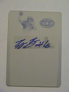 2013 Leaf Army All American Ryan Burns Stanford Auto 1/1 - Picture 1 of 2