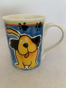 Rayware Housewares Puppy Dog Colourful Fine Porcelain Mug Designed Exclusively - Picture 1 of 3