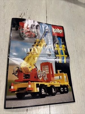 Rare 1979 Vintage Lego Master Builder Instruction Book - Early Technic Book - Image 1 of 4