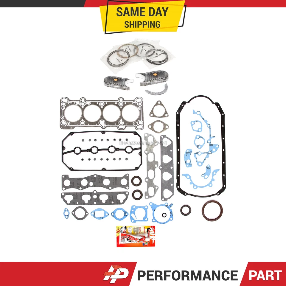 Juego completo de juntas rodamientos anillos aptos para Kia Rio 2001-2002 1,5 L Foto 1 de 4