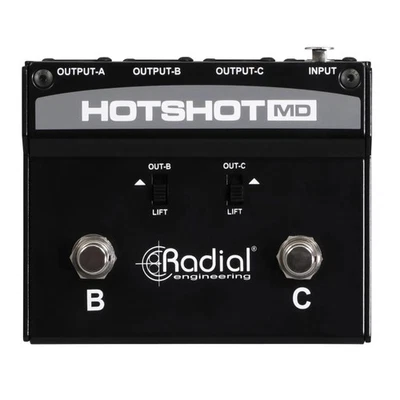 Interruptor de micrófono dinámico Radial HotShot MD Foto 1 de 3