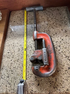 Ridgid No. 1 - 2 Heavy Duty 1/8" to 2" Inch No. 2A Pipe Cutter Rigid Made in USA - Image 1 of 4