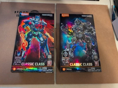 TRANSFORMADORES DE BLOQUES OPTIMUS PRIME y MEGATRON  Foto 1 de 4