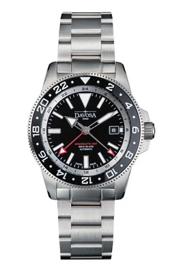 Davosa Argonautic World Traveller GMT  161.542.50 Automatic Schwarz Ø 41,5mm - Bild 1 von 2