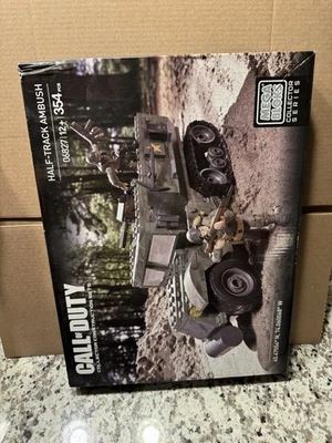 MEGA BLOKS Call of Duty Half Track Ambush RARE 06827 New  - Image 1 of 4