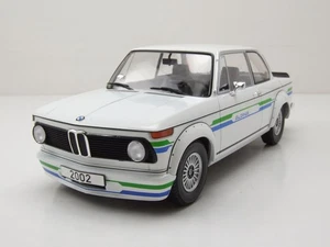 BMW 2002 Alpina 1973 Bianco Decorazione Modellino Auto 1:18 MCG - Foto 1 di 9