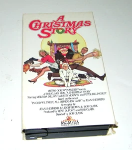 A Christmas Story 1984 Betamax BETA Tape ~ MGM/UA RARE Home Video Not VHS - Imagen 1 de 4
