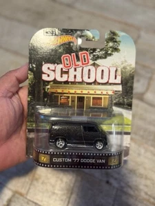 Hot Wheels 2014 Retro Entertainment Old School Dangerfield '77 Custom Dodge Van - Picture 1 of 9