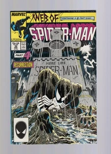 Web of Spider-Man #32 - Kraven's Last Hunt Pt 4 - Direct Ed - High Grade Minus - Picture 1 of 2