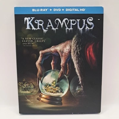 Krampus (Blu-ray/DVD, 2015) w/ Slipcover  - Imagem 1 de 4