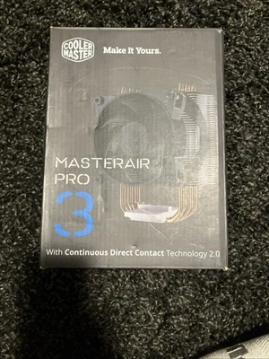 ¡¡Nuevo!! Cooler Master Masterair Pro 3 con disipador de calor y ventilador Foto 1 de 4