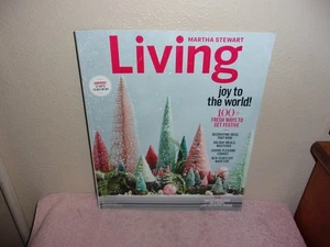MARTHA STEWART LIVING  MAGAZINE." 100  WAYS TO GET FESTIBE  "  DECEMBER,   2016 - Picture 1 of 4