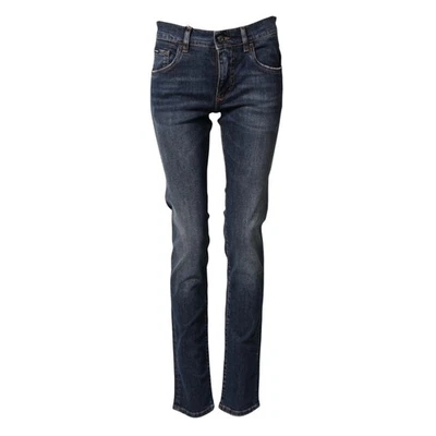 Dolce & Gabbana Vaqueros Algodón Azul Pitillo Elástico Hombre IT44/ W30/ E-CH - Imagen 1 de 4