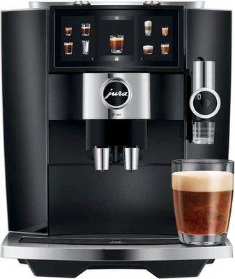 Máquina de café automática Jura J8 Twin Diamond Black 15658, negra diamante Foto 1 de 4