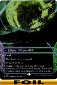 1x - Hissing Quagmire - FOIL BORDERLESS #19 - Stellar Sights - NM MTG - Picture 1 of 1