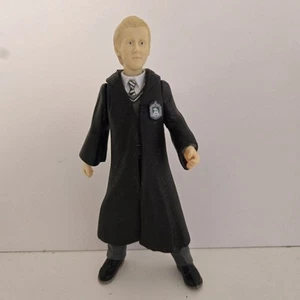 2001 Draco Malfoy mit Slytherin House Robes Crest 5" Actionfigur Harry Potter - Bild 1 von 2