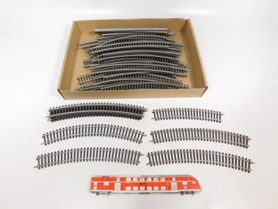 CH114-2 #35x Märklin H0/AC K Track curved Hollow Profile: 2110+ 2131 etc, - Image 1 of 4