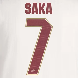Official SAKA #7 Arsenal FC 3rd CUP 2025-26 PRINT - Picture 1 of 7