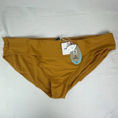 Prana Marta Bikini Bottom Deep Solstice Golden Women’s Size XL New With Tags - Image 1 of 4