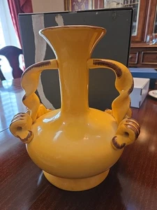 Casa Cristina gelbe Herbst Blumenvase - Bild 1 von 5