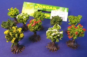 10-STÜCK Jordan Büsche blühend 1,5 cm hoch für H0    9B - Bild 1 von 1
