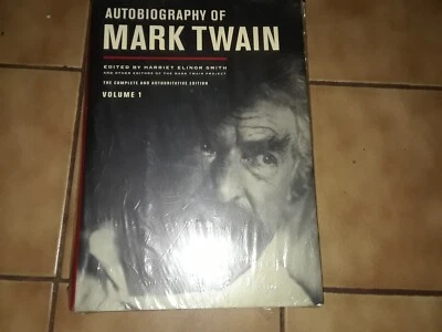 Autobiography of Mark Twain Vol 1 by Mark Twain and Harriet Elinor Smith, SEALED Foto 1 de 3