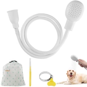 Portable Sink Hose Attachment Handheld Shower Head Sprayer for Pets Baby Bathing - Picture 1 of 7