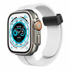 For Apple Watch Size 38/40/41mm Magnetic Buckle Silicone Band