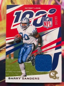 2019 NFL 100 BARRY SANDERS #32 Detroit Lions /99 Jersey - Picture 1 of 2