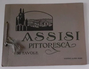 ASSISI PITTORESCA 36 tavole ed. Ulisse Rossi 1929 - Foto 1 di 4