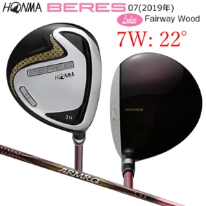 Ladies HONMA BERES 2019 2Star Fairway wood 7W 22deg L-Flex ARMRQ 38 2S Women - Picture 1 of 8