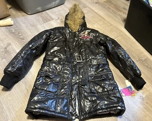 NWTS Nickelodeon iCarly TV Memorabilia Puffer Coat Jacket Girls Size  XL 14-16 - Picture 1 of 8