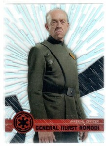 STAR WARS 2017 TOPPS HIGH TEK #85 GENERAL ROMODI FORM 2 PATTERN 2 HYPERSPACE