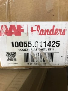 AAF FLANDERS 220-375-051 AIR FILTER FLAT PANEL EZ II - 14x25x1 - CASE OF 12 - Picture 1 of 5