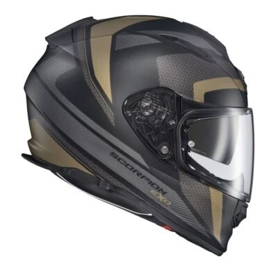 Scorpion EXO Ryzer Full Face Helmet - Evolution Gold - Small - Image 1 of 4
