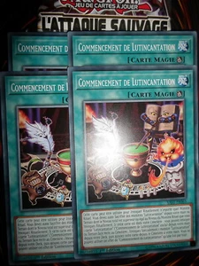 YU-GI-OH! COM COMMENCEMENT DE LUTINCANTATION PLAYSET (X4) SAST-FR065 NEUF ED1 FR - Picture 1 of 1
