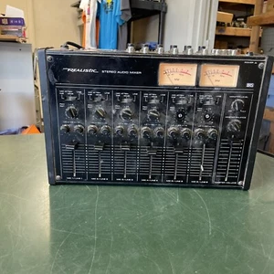 Realistic 32-1210 Stereo Audio Mixer Untested - Picture 1 of 11