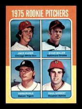 1975 Topps Jack Kucek Dyar Miller Vern Ruhle Paul Siebert #614 Rookie RC NM