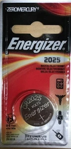 Energizer - CR2025 - Watch/Electronic/Specialty Battery, 2025 - Picture 1 of 2