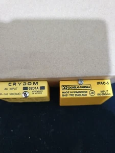 CRYDOM 6201A RELAIS/DOUGLAS RANDALL EINGANGSMODUL IPAC5 RS/730-694 EINGANG 180/280V - Bild 1 von 9