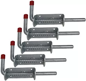 Yardman Jumbo 240 mm (9,5") Federbolzen - 5er-Pack - BZP Toranhänger Drop - Bild 1 von 3