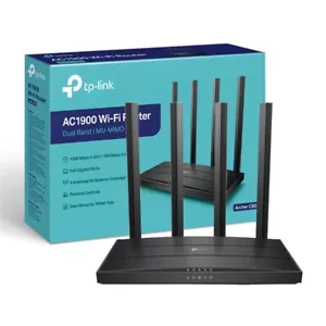 TP-LINK AC1900 WI-FI ROUTER DUAL BAND MU-MIMO ARCHER C80 - Foto 1 di 1